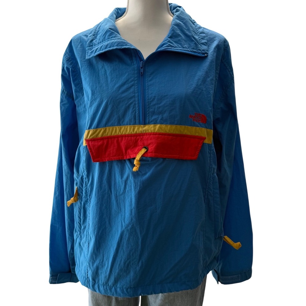 Vintage 90 The North Face ColorBlock Anorak Pullover Jacket Small Gorpcore small